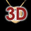 bijouterie Collier alc�ve or jaune pav� (MM) - 19 diamants