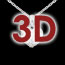 ventes on line Pendentif coeur pav� or blanc et beli�re  - 0.67 carat - 50 diamants