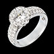 vente en ligne bague sultane or blanc pavee 85 carats 43 diamants