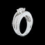 vente en ligne Solitaire Empire or blanc pav�  - 1.74 carats - 67 diamants