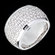 bijou or bague diorama or blanc pavee gm 05 carats 79 diama