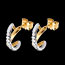 ventes en ligne Boucles d'oreilles trilogie cerceau - 6 diamants