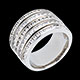 vente bague vertigo or blanc pavee 42 carats 81 diamants