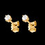 achat en ligne Boucles d'oreilles or jaune - diamant 3 griffes  - 0.25 carats