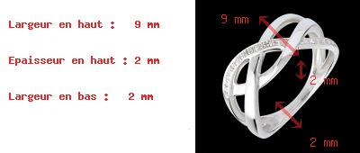 mariages Bague soupirail or blanc pav�