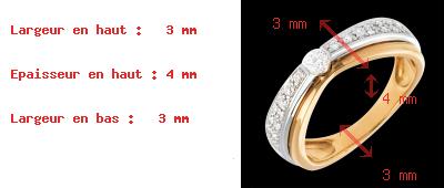 vente Solitaire Maharajah pav� or jaune-or blanc (MM) - 0.25 carats - 23 diamants