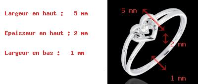 achat Bague mon amour or blanc et diamant