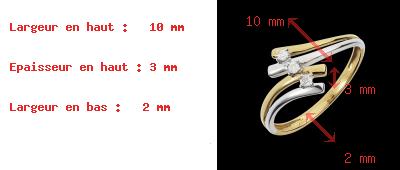 cadeaux femmes Bague trilogie Firmament - 3 diamants