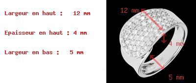 vente Bague Langue de Diamants