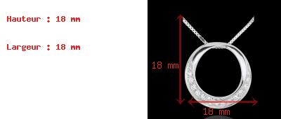 ventes en ligne Collier Lady or blanc et diamants