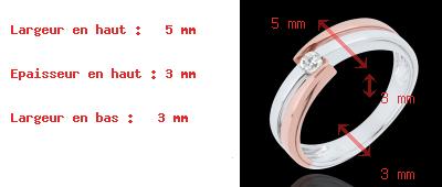 cadeaux femme Bague solitaire Inch'Allah - 0.1 carats - or 9 carats