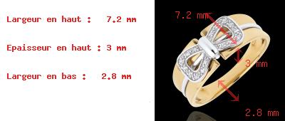 acheter en ligne Bague Noeud Corset or jaune