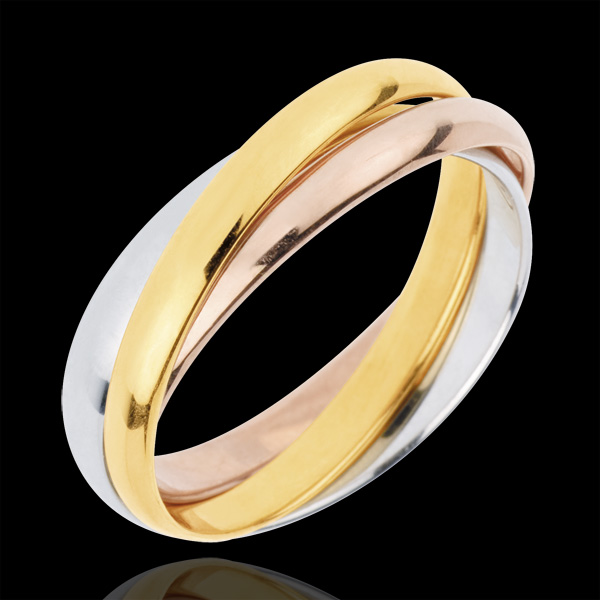 Alliance Saturne Mouvement - moyen modèle - 3 Ors, 3 Anneaux -