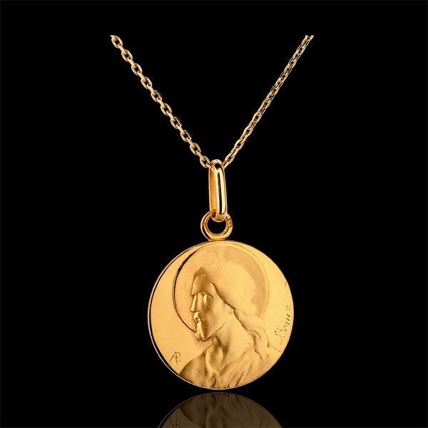 MÃ©daille Christ - or jaune 18 carats